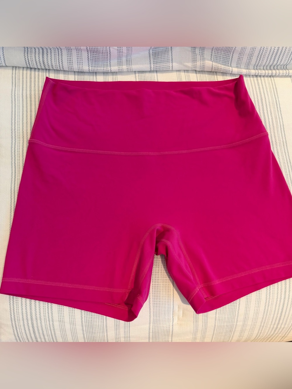 lululemon athletica Hot Pink High-Rise Bike Shorts